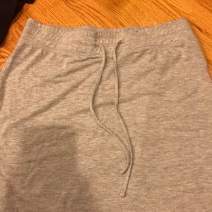 Grey comfy skirt